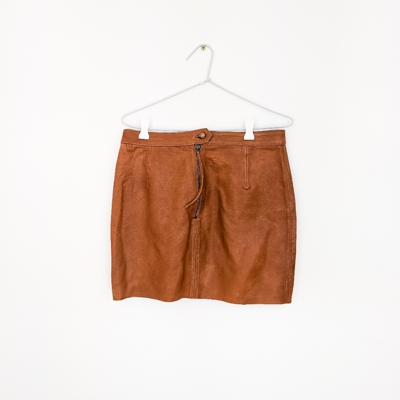 SOLD Aje Shrimpton Mini leather skirt size 12 BNWT - Picture 5 of 10